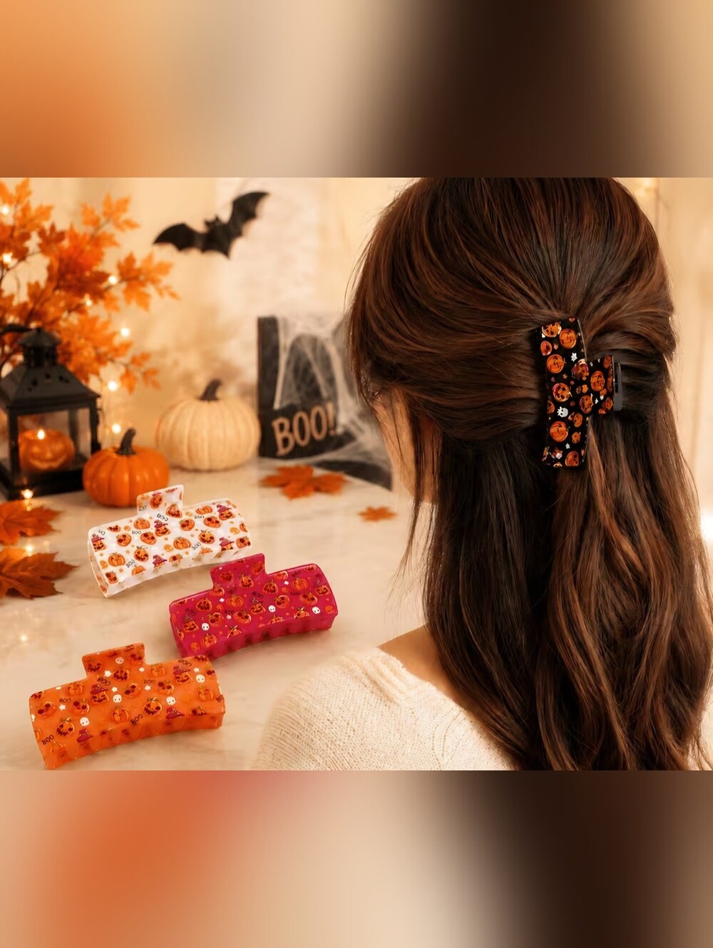 Halloween Claw Clips Set Of 4